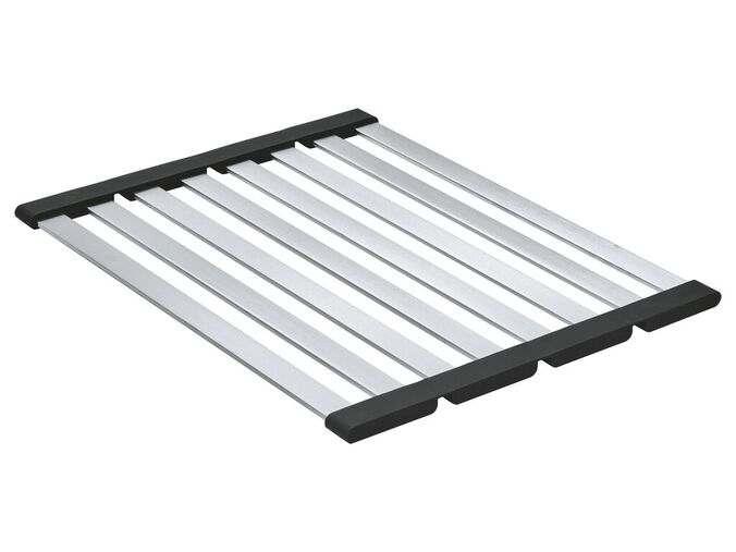 Grohe Příslušenství Odkapávací rošt 45x35 cm, kartáčovaná nerezová ocel