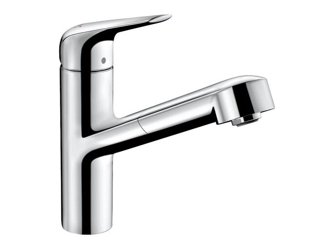Hansgrohe Focus M42 Dřezová baterie M427-H150 s výsuvnou sprškou, chrom