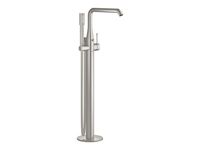 Grohe Essence Vanová baterie do podlahy, supersteel
