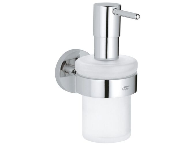 Grohe QuickFix Start Dávkovač mýdla s držákem, sklo/chrom