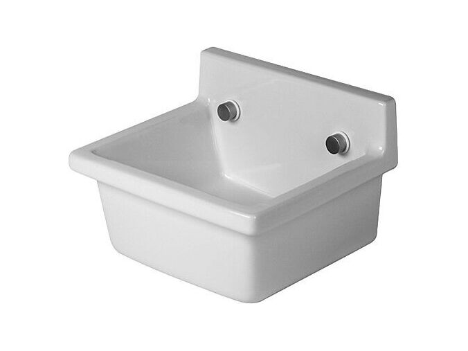 Duravit Starck3 výlevka 48x42,5 cm, bez otvoru pro baterii, WonderGliss, bílá
