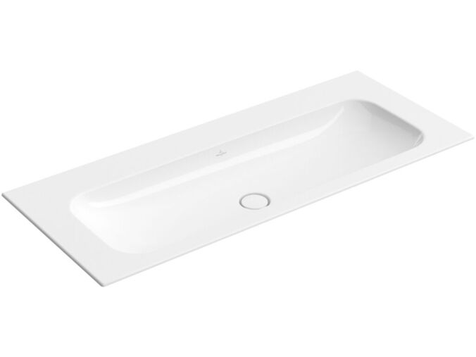 Villeroy & Boch Finion Umyvadlo nábytkové 1200x500 mm, bez přepadu, bez otvoru pro baterii, CeramicPlus, alpská bílá