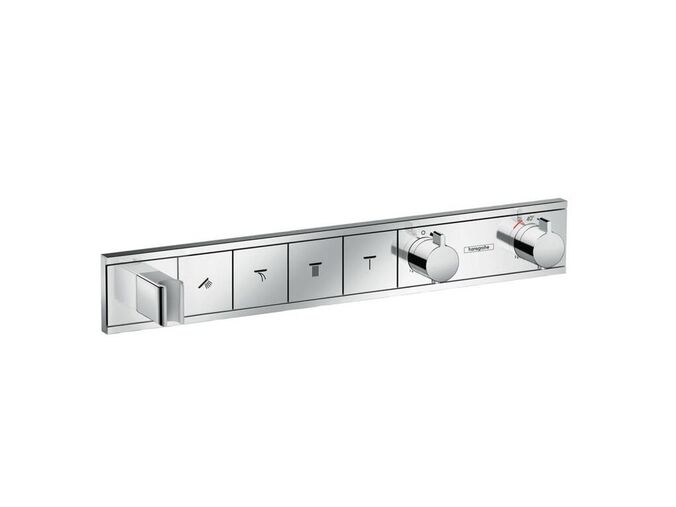 Hansgrohe RainSelect Baterie pod omítku pro 4 spotřebiče, chrom