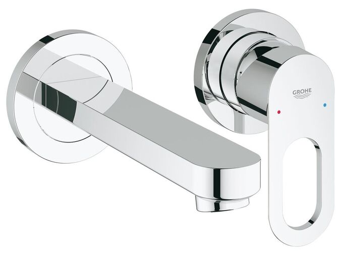 Grohe BauLoop Umyvadlová baterie pod omítku s tělesem, 2-otvorová instalace, chrom