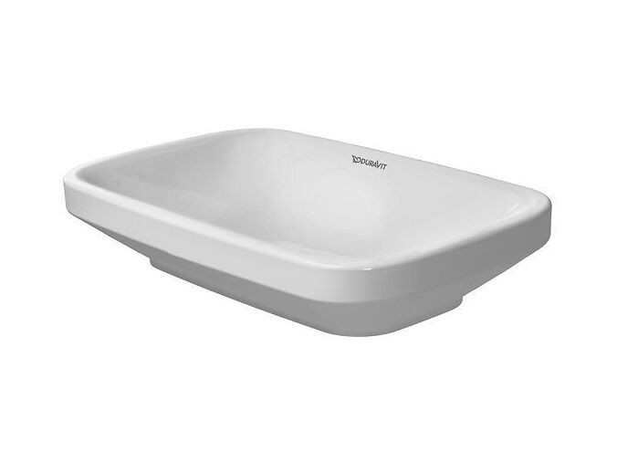 Duravit DuraStyle umyvadlo na desku, 60x38 cm, bez přepadu, bílá