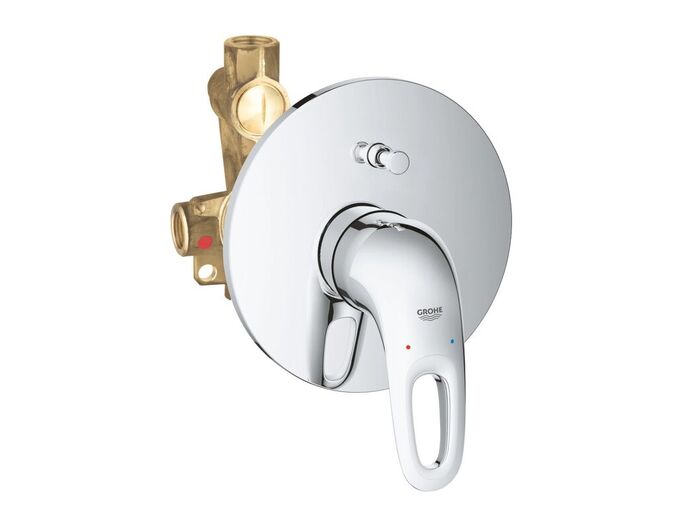 Grohe Eurostyle Vanová baterie pod omítku s tělesem, chrom