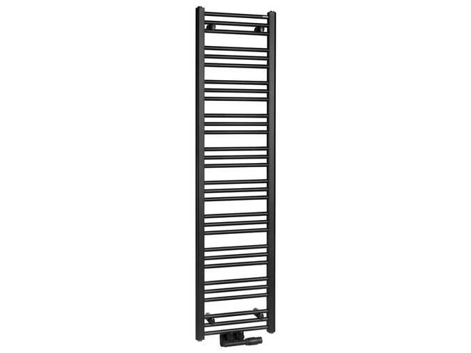 Bruckner ALBRECHT otopné těleso 400x1570 mm, středové připojení, černá mat
