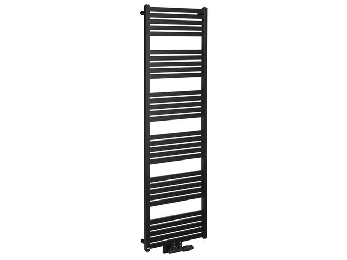 Bruckner GRUNT otopné těleso rovné 500x1610 mm, středové připojení, černá mat