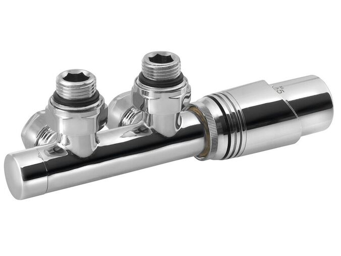 Bruckner WICHER připojovací sada termostatická pro středové připojení 50mm, provedení chrom