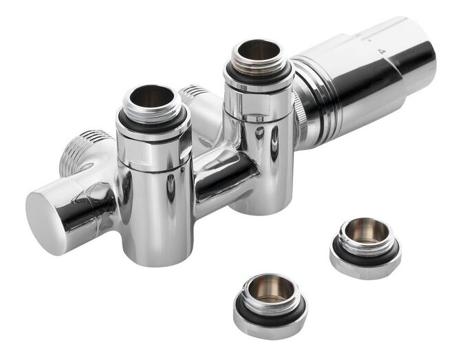 Bruckner WICHER COMBI připojovací sada termostatická pro středové připojení 50mm, chrom