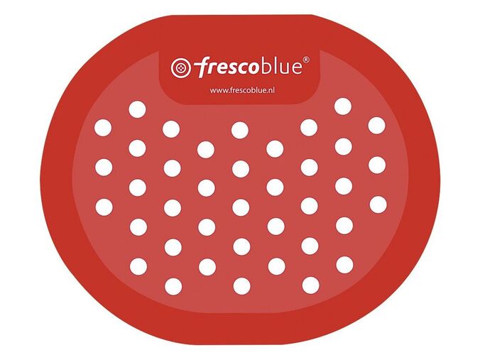 SCHWAB FRESCOBLUE sítko pro urinál 168x140 mm, červená