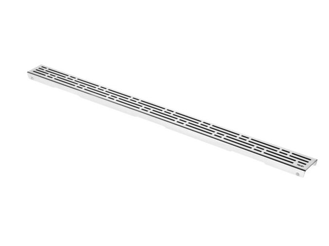 Tece TECEdrainline designová mřížka 150 cm, design basic, ocelová leštěná