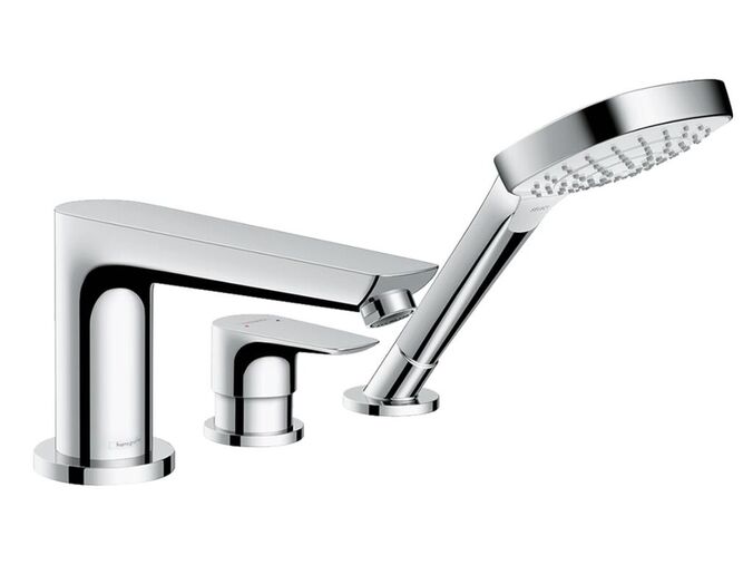 Hansgrohe Talis E Tříotvorová vanová baterie, chrom
