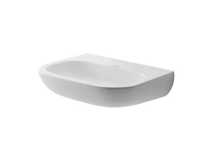 Duravit D-Code umývátko 45x36 cm, bez otvoru pro baterii, alpská bílá
