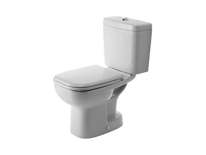 Duravit D-Code WC kombi mísa, spodní odpad, bílá