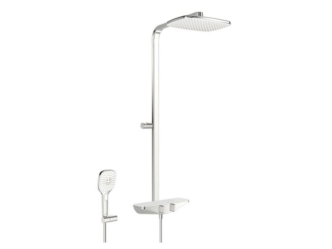 Hansa Emotion Sprchový set s termostatem, 360x220 mm, 3 proudy, bílá/chrom