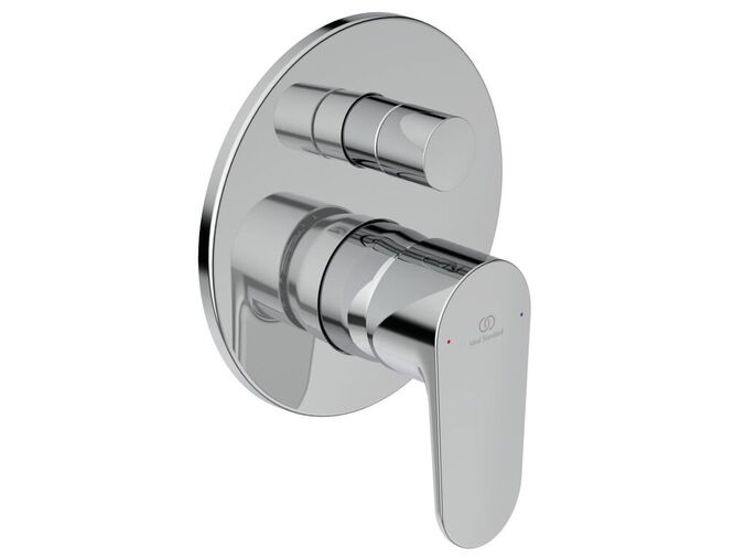 Ideal Standard Cerafine O Baterie pod omítku, pro 2 spotřebiče, s tělesem, chrom