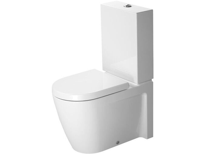 Duravit Starck2 stojící WC kombi mísa, bílá