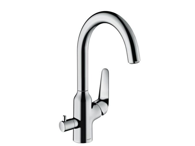 Hansgrohe Focus M42 Dřezová baterie M424-H220 s uzavíracím ventilem, chrom
