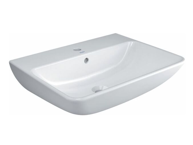 Duravit ME by Starck umyvadlo 60x46 cm, otvor pro baterii, WonderGliss, alpská bílá