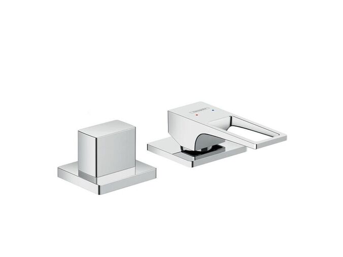 Hansgrohe Metropol Páková dvouotvorová baterie na okraj vany, chrom