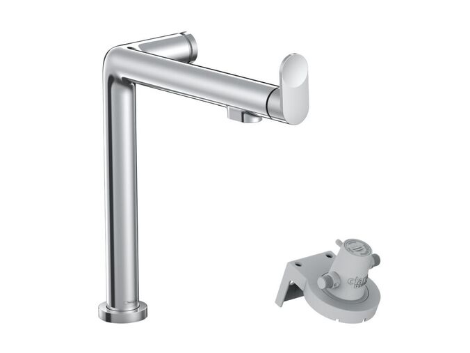 Hansgrohe Aqittura M91 Dřezová baterie s filtrační hlavicí, chrom