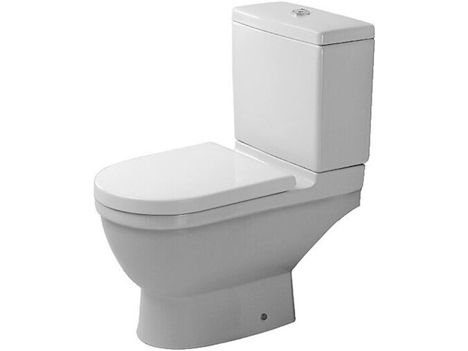Duravit Starck3 WC kombi mísa, WonderGliss, bílá