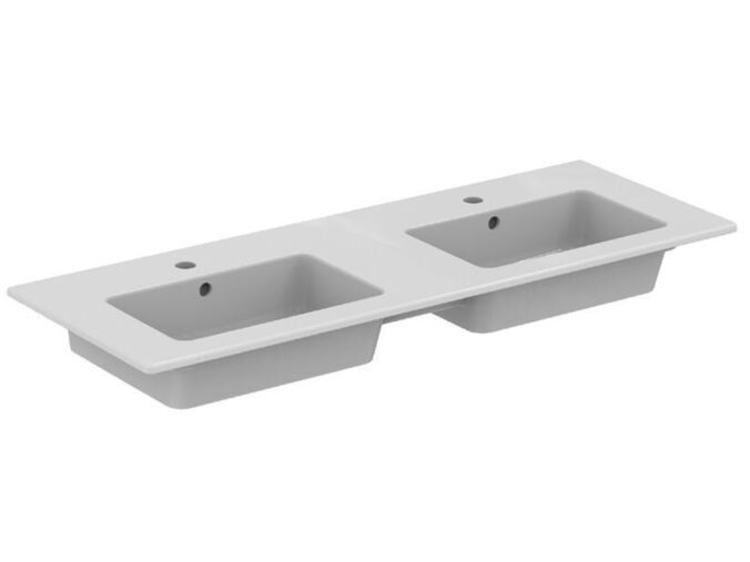 Ideal Standard Tempo Dvojumyvadlo, 1215x450 mm, s přepadem, bílá
