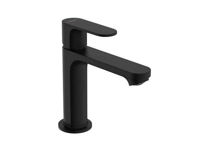 Hansgrohe Rebris S Umyvadlová baterie s výpustí, CoolStart, matná černá