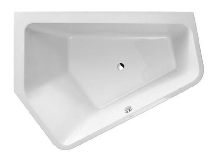 Duravit Paiova 5 vana asymetrická, 190x140 cm, s panelem, levá, bílá