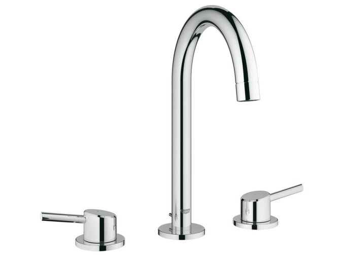 Grohe Concetto Umyvadlová baterie s výpustí, 3-otvorová instalace, chrom