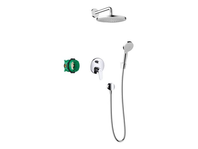 Hansgrohe Crometta Sprchový set S 240, s baterií Focus pod omítku, 2 proudy, chrom