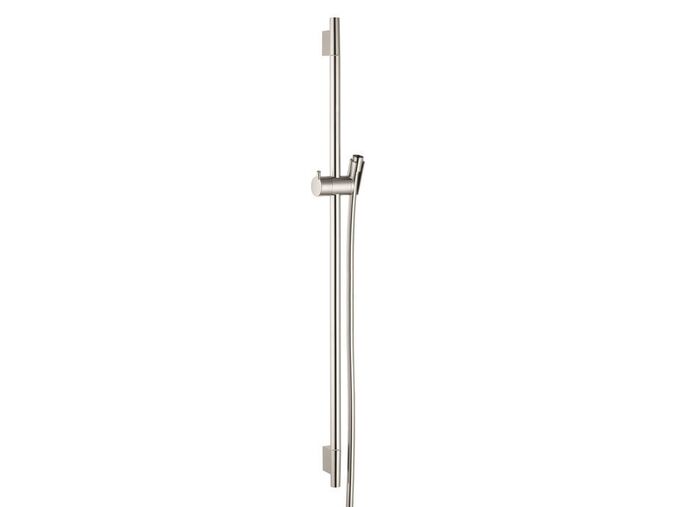 Hansgrohe Raindance Sprchová tyč Unica'S Puro 900 mm, se sprchovou hadicí, kartáčovaný nikl