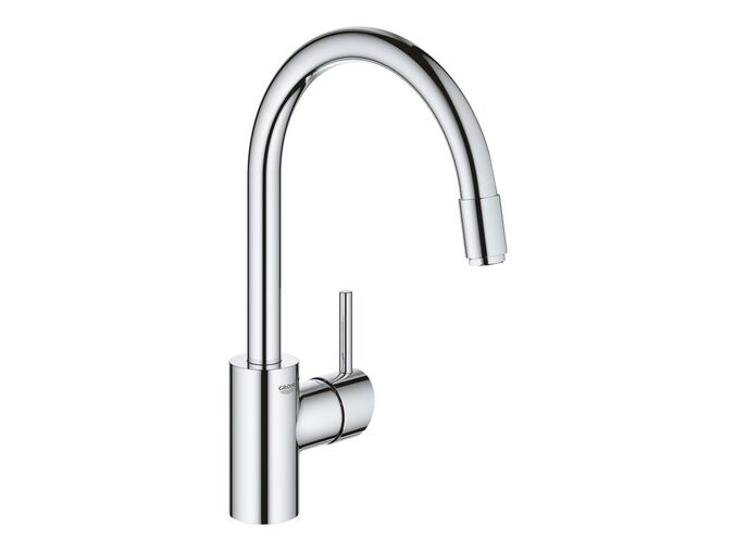 Grohe Concetto Dřezová baterie s výsuvnou sprškou, chrom