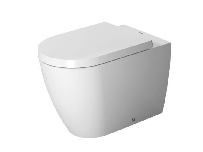 Duravit ME by Starck stojící WC, zadní odpad, WonderGliss, alpská bílá