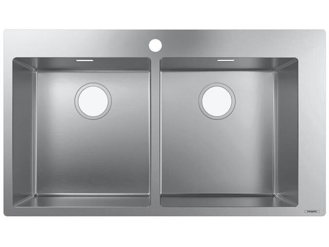 Hansgrohe Dřezy Vestavný dřez S711-F765, nerezová ocel