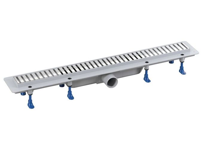 Bruckner Podlahový žlab s nerezovým roštem, L-910, DN50