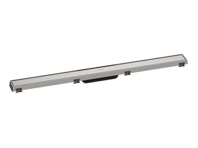 Hansgrohe Raindrain Sprchový žlab s nerezovým roštem 900, s výškově stavitelným rámem, kartáčovaná nerez