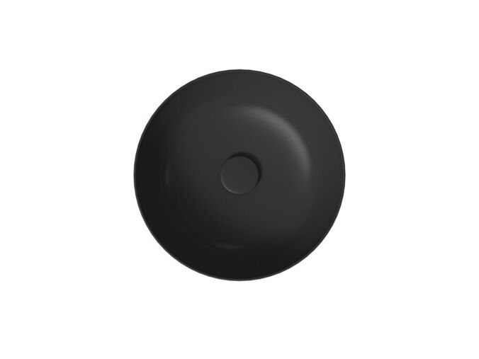 kielle Idolio Umyvadlo na desku, průměr 40 cm, antracit