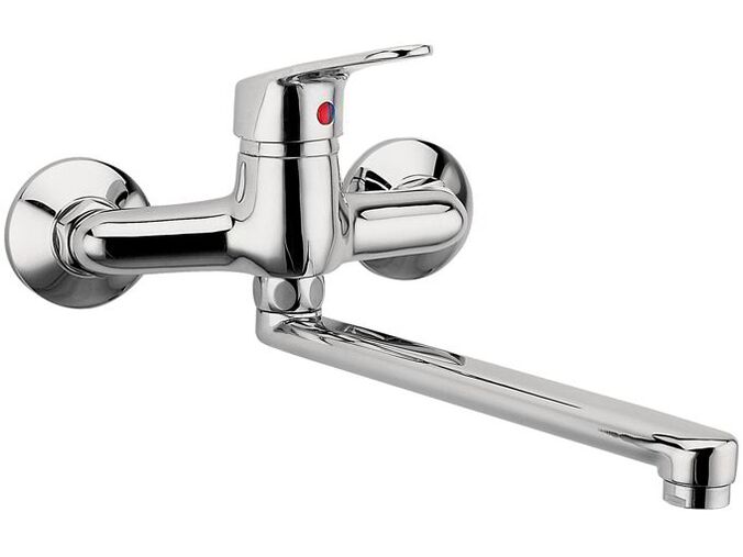 Novaservis Umyvadlová dřezová baterie 150 mm SMILE chrom