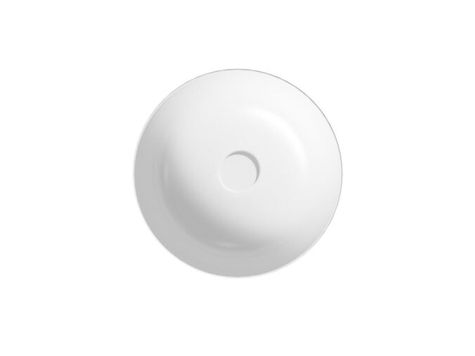 kielle Idolio Umyvadlo na desku, průměr 40 cm, bílá