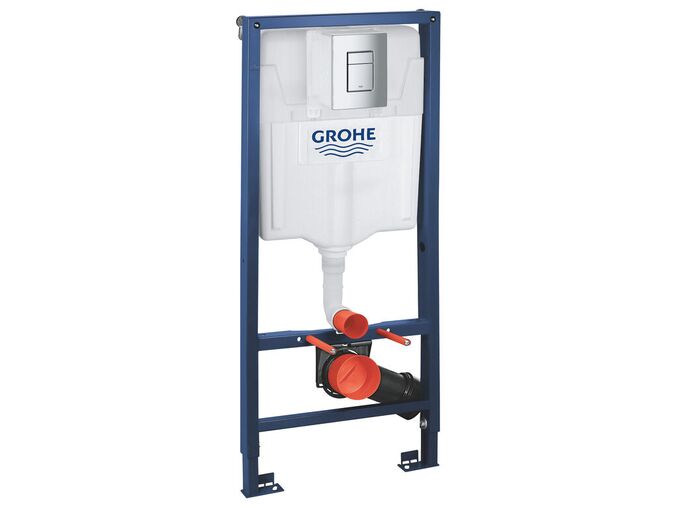 Grohe Rapid SL Předstěnový instalační set pro závěsné WC, výška 1,13 m, ovládací tlačítko Skate Cosmopolitan, chrom
