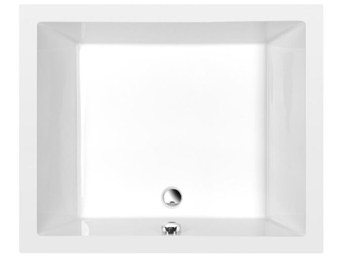 Polysan DEEP hluboká sprchová vanička s konstrukcí, obdélník 110x90x26cm, bílá