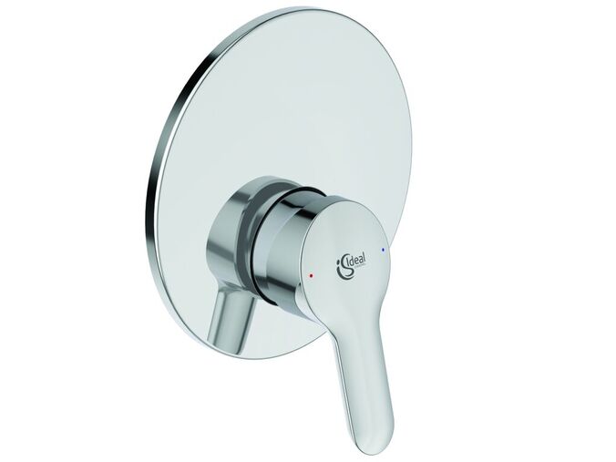 Ideal Standard Alpha Baterie pod omítku, s tělesem, chrom