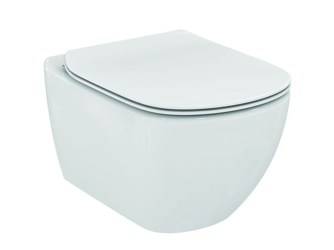 Ideal Standard Tesi Závěsné WC se sedátkem SoftClose, AquaBlade, bílá