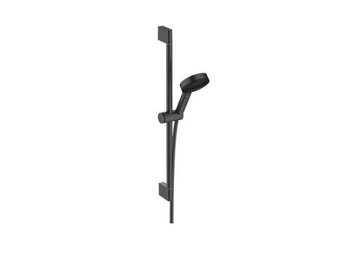Hansgrohe Pulsify Select S Set sprchové hlavice, 3 proudy, tyče 669 mm a hadice, matná černá