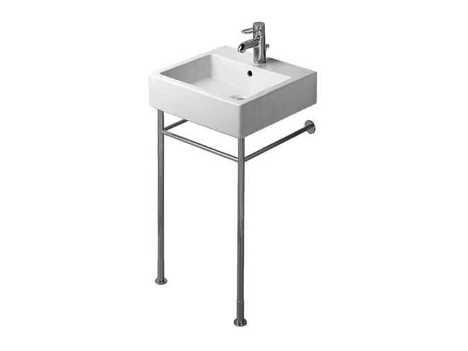 Duravit Vero kovový podstavec pro umyvadlo, chrom