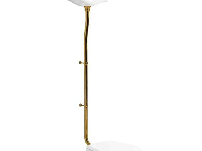 Kerasan WALDORF-RETRO trubka k nádržce, bronz
