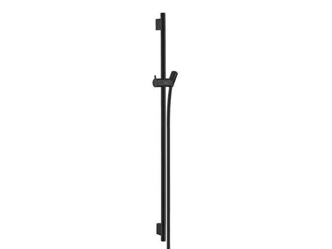 Hansgrohe Raindance Sprchová tyč 900 mm se sprchovou hadicí, matná černá