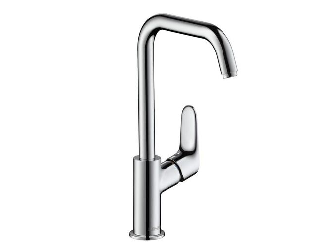 Hansgrohe Focus Umyvadlová baterie s otočným výtokem a výpustí, chrom